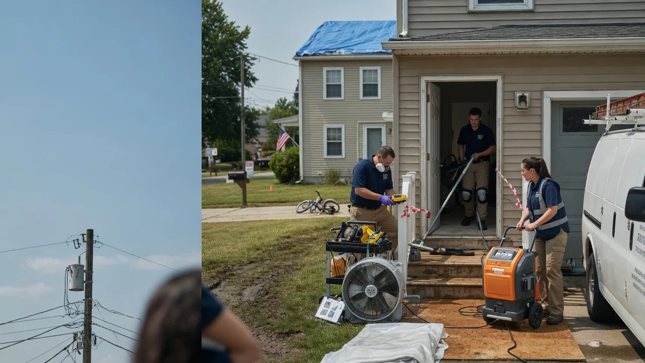 Water Damage Repair in Willisville, IL near me